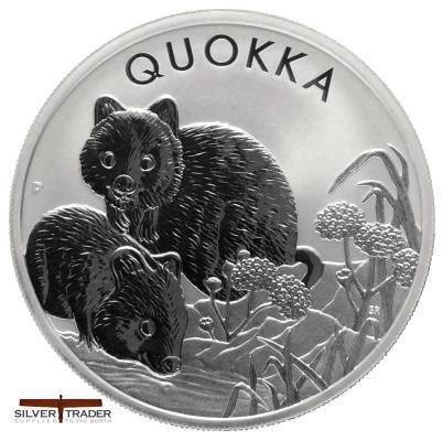 2022 Australian Quokka 1oz Silver Bullion Coin