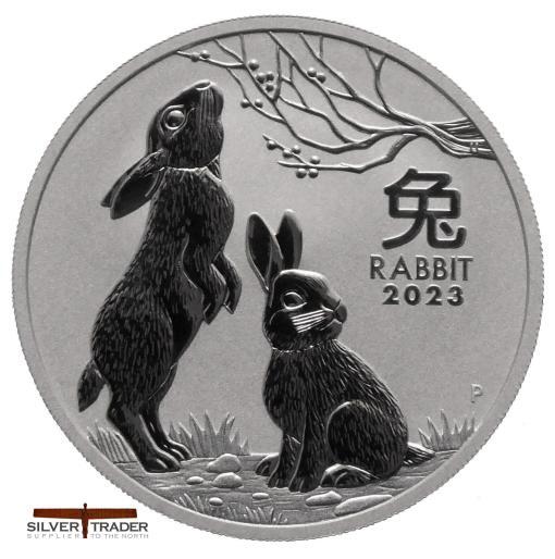 2023 Australian year of the Rabbit 1oz Silver Bullion Coin
