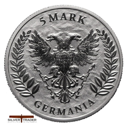 2023 Germania 5 Mark 1 oz Silver Bullion Round