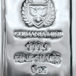 2023 Germania Mint 1oz Silver Bullion Cast Bar