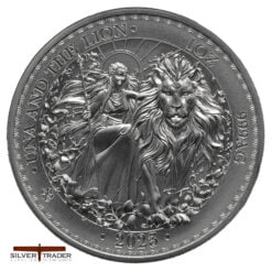 2023 Una and the Lion St Helena 1oz Silver Bullion Coin