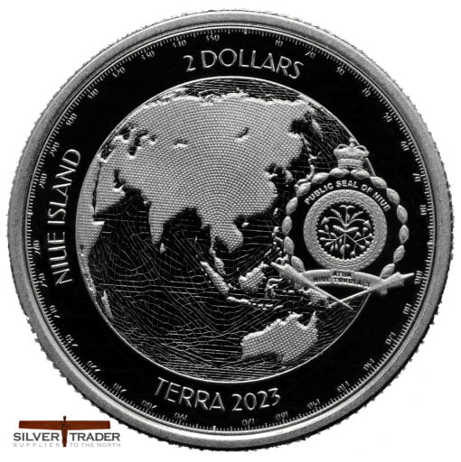 2023 Planet Terra Niue 1oz Silver Bullion Coin