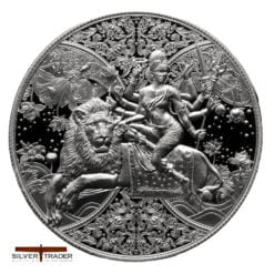 2023 Durga Hindu Goddess 1oz High Relief Silver Bullion Coin