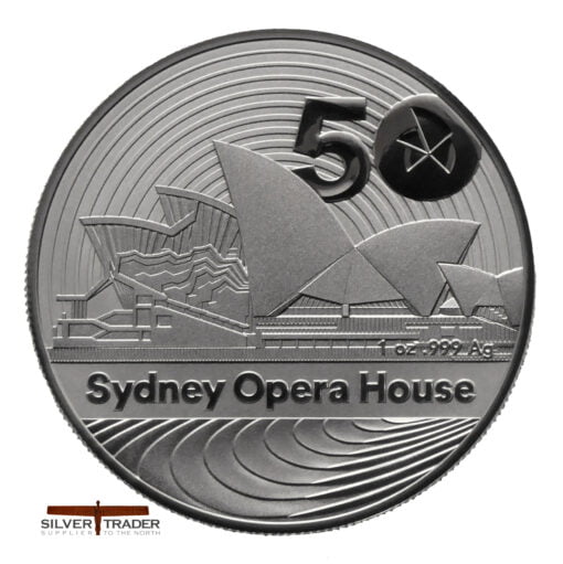 2023 Australian Sydney Opera House Ram 1oz Silver Bullion Coin