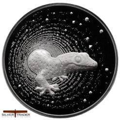 2023 Geco Herpeton Ultra High Relief 1oz Silver Bullion Proof