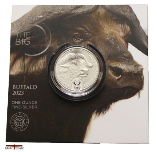 2023 South African Buffalo Big Five Series2 1oz Silver Bullion Coin