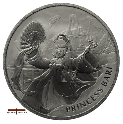 2023 Princess Bari South Korea 1 ounce Silver Bullion Medal