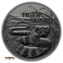 2024 Australian Tiger Snake 1oz Silver Bullion Coin