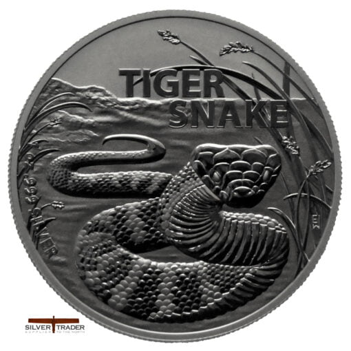 2024 Australian Tiger Snake 1oz Silver Bullion Coin