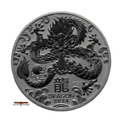 2024 Australian year of the Dragon 1/2 ounce Silver Bullion Coin