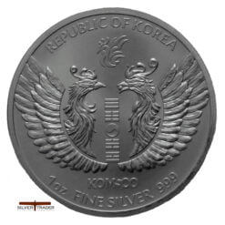 Alternative view of 2024 Phoenix South Korea 1 ounce Silver Bullion Medal