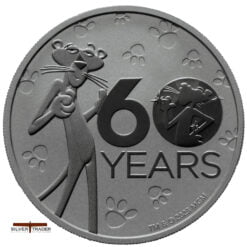 2024 Pink Panther 60th Anniversary 1oz Silver Bullion Coin