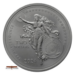 2024 Johannes Gutenberg Icons of Inspiration 1oz Silver Bullion Coin