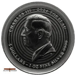 2024 Vincent Van Gogh Icon Tokelau 1oz Silver Prooflike Coin