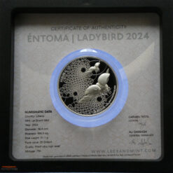 2024 Lady Bird Entoma Ultra High Relief 1oz Silver Bullion Proof