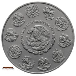 Alternative view of 2024 Mexican Libertad 1 oz 999 Silver Bullion Coin