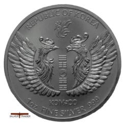Alternative view of 2025 Phoenix South Korea 1 ounce Silver Bullion Medal