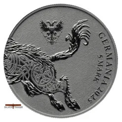 2025 Gullinbursti Germania Beasts 1oz Silver Bullion Round