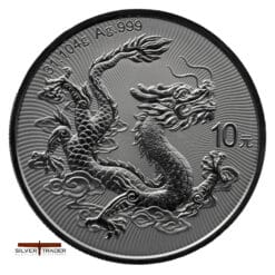 2025 Chinese Dragon CHY 1oz Silver Bullion Coin