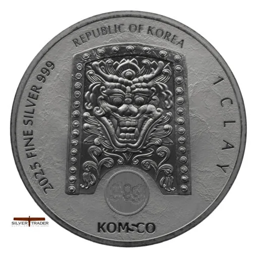2025 Zi Sin Ophidia South Korea 1oz Silver Bullion Medal