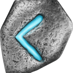 2025 Kenaz Rune Germania Mint 1oz Silver Bullion Cast Bar