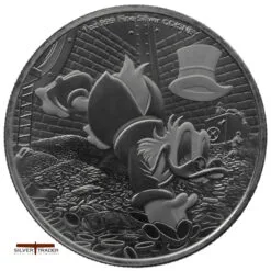 2025 Mickey Season Greeting Disney 1oz Silver Bullion Coin
