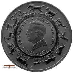 2026 Australian Ram Lunar Horse 1oz Silver Bullion Coin
