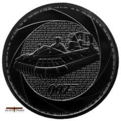 2025 James Bond 00's Six Decades of 007 1oz Silver Bullion Coin