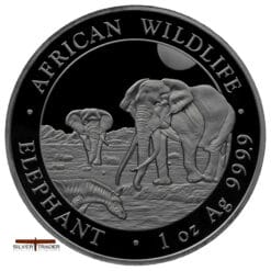 2026 Somalian Elephant 1oz Silver Bullion Coin