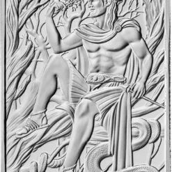 Alternative view of 2025 Loki Norse Gods Germania Mint 1oz Silver Bullion Bar
