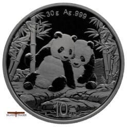 2026 Chinese Panda 30 gram 999 Silver Bullion Coin