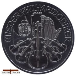 Alternative view of 2026 Austrian Philharmonic 1 oz Silver Bullion Coin