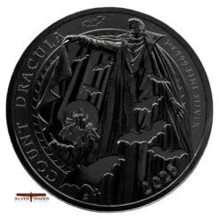 2025 Dracula Gothic Horrors 1oz Silver Bullion Coin