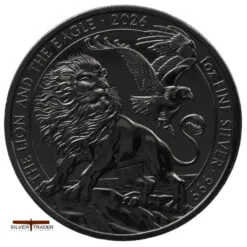 2026 British Lion and American Eagle 1oz Silver Bullion Coin