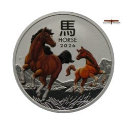 2026 Australian Coloured Horse 1/2 oz Silver Bullion Coin