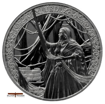 2026 Urd Norns Ancient Seeresses 1oz Silver Bullion Round