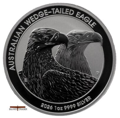 2026 Australian Wedge Tailed Eagle 1oz Silver Bullion Coin