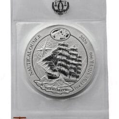 2026 HMS Kruzenschtern Nautical Rwanda 1oz Silver Bullion Coin