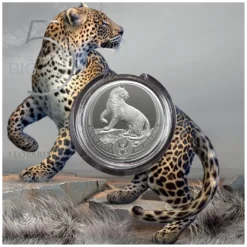 2026 South African Leopard Big 5 Series3 1oz Silver Bullion Coin