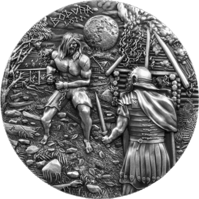 2026 Bodwar Saga Vengeful Loss HR 2oz Silver Bullion Coin