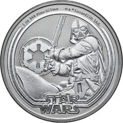 Alternative view of 2026 Darth Vader Star Wars 1oz Silver Bullion Coin