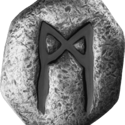 Alternative view of 2026 Mannaz Rune Germania Mint 1oz Silver Bullion Cast Bar