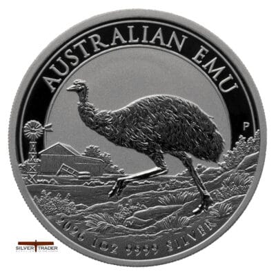 2026 Australian Emu 1 oz 999 Silver Bullion Coin