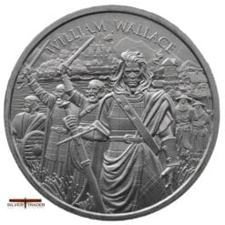 2026 William Wallace Legendary Warriors 1oz Silver Bullion Round