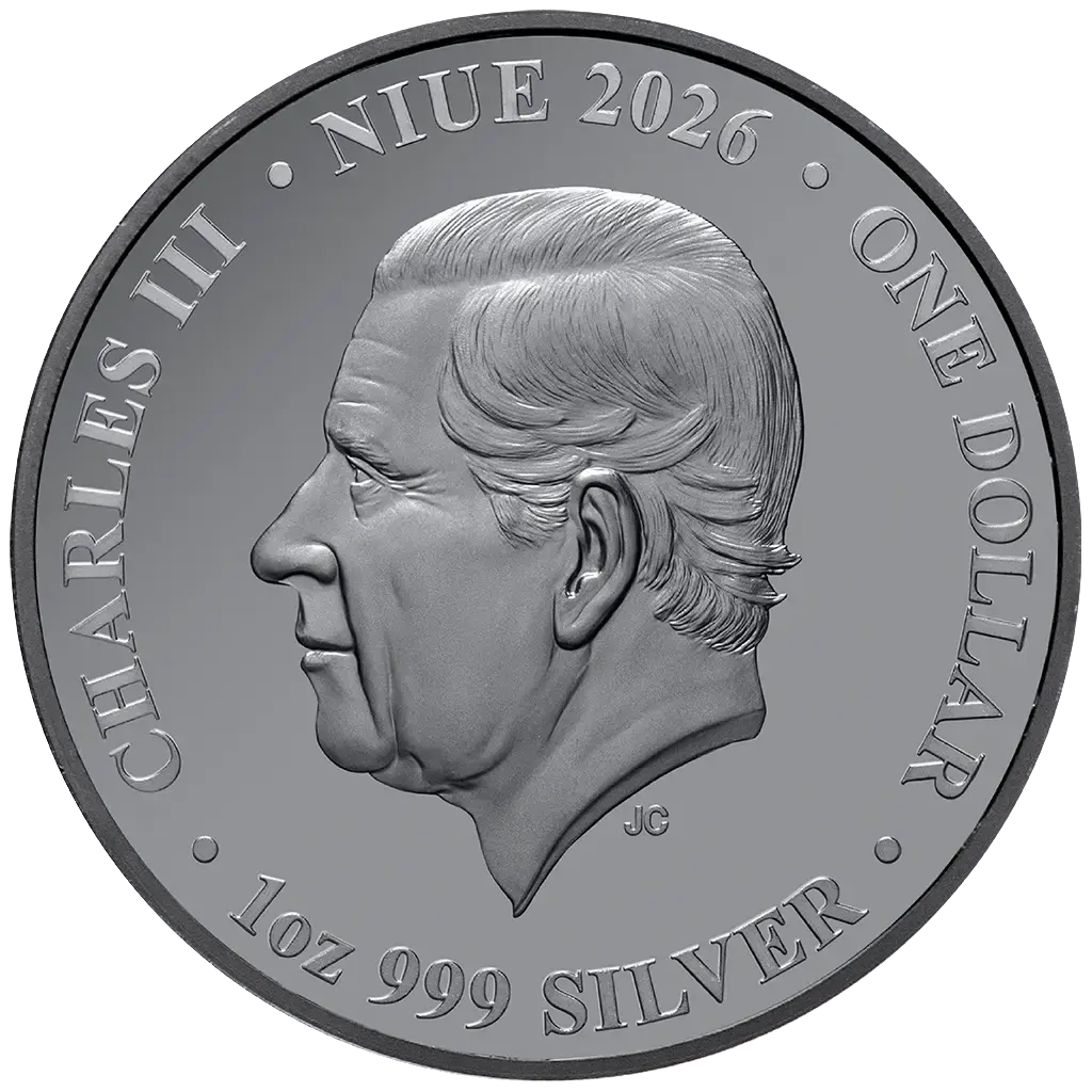 2026 Chess Pawn Niue Black 1oz Silver Bullion Proof - Image 6