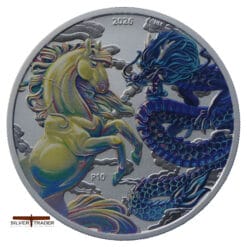 2026 Dragon Horse Opalite Myths Legends 1oz Silver Bullion Coin
