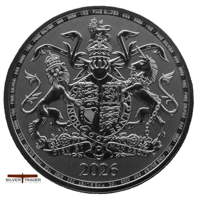 2026 Royal Coat of Arms 1oz Silver Bullion Coin