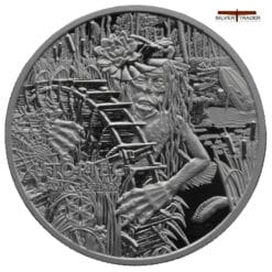 2026 Utopiec Water Spirit 2oz Slavic Bestiary Silver Bullion Coin