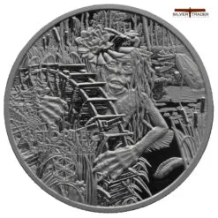 2026 Utopiec Water Spirit 2oz Slavic Bestiary Silver Bullion Coin