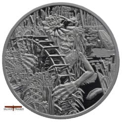 2026 Utopiec Water Spirit Slavic Bestiary 1oz Silver Bullion Coin